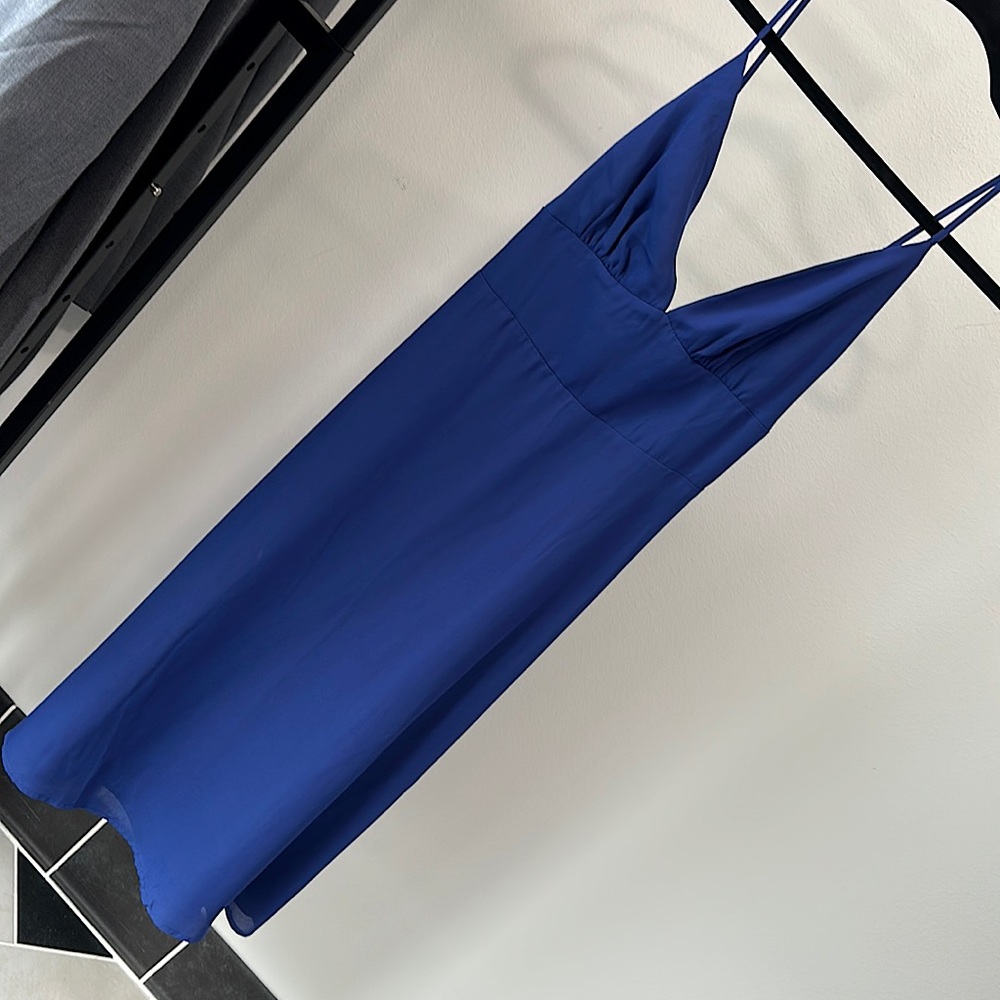 Royal blue light weight lulus summer dress size small